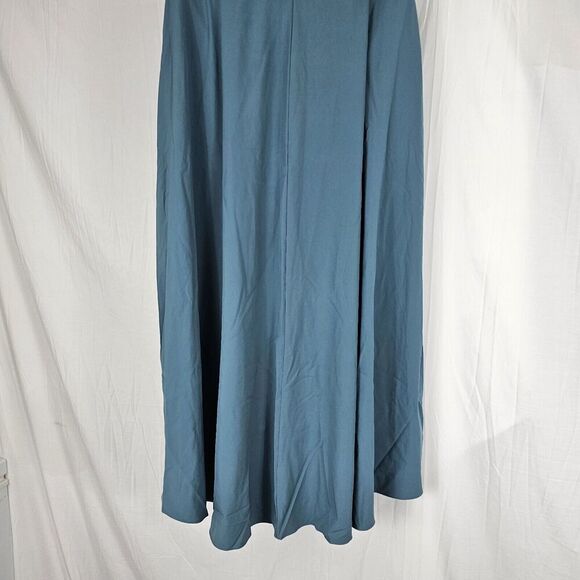 Halara Stone Blue Breezeful™ High Waisted High Low Ruffle 2-in-1 Flowy Quick Dry - Picture 6 of 9